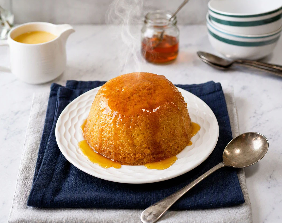 Steamed Syrup Sponge Pudding