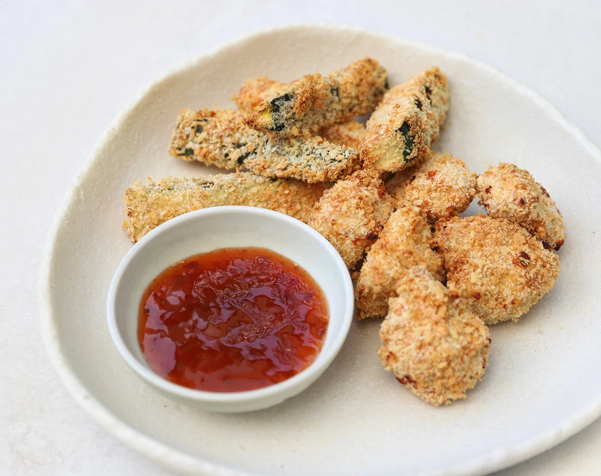 Sam Wood's Air Fryer Chicken Nuggets and Zucchini Chips
