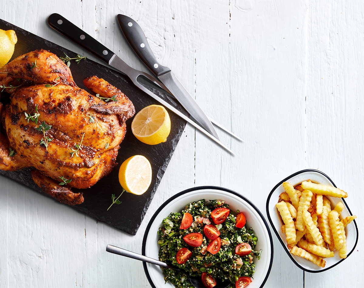 Air Fryer Rotisserie Chicken