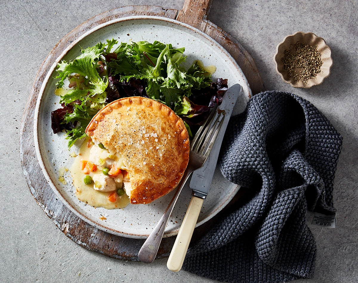 Country Chicken and Vegetable Pie