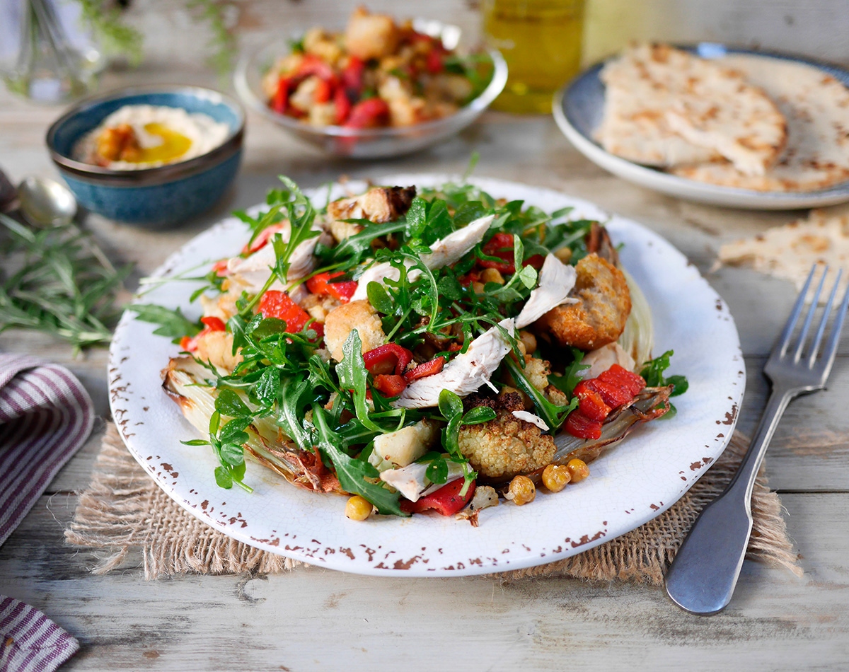 Air Fried Chicken Salad