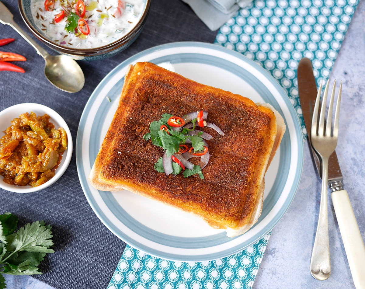 Tikka Melted Cheese Toastie