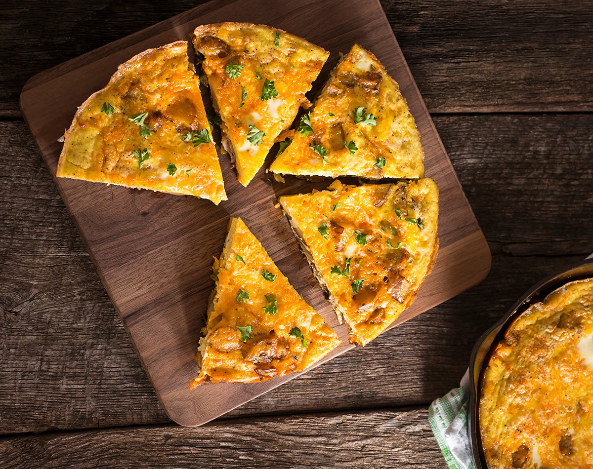 Easy Chicken Frittata
