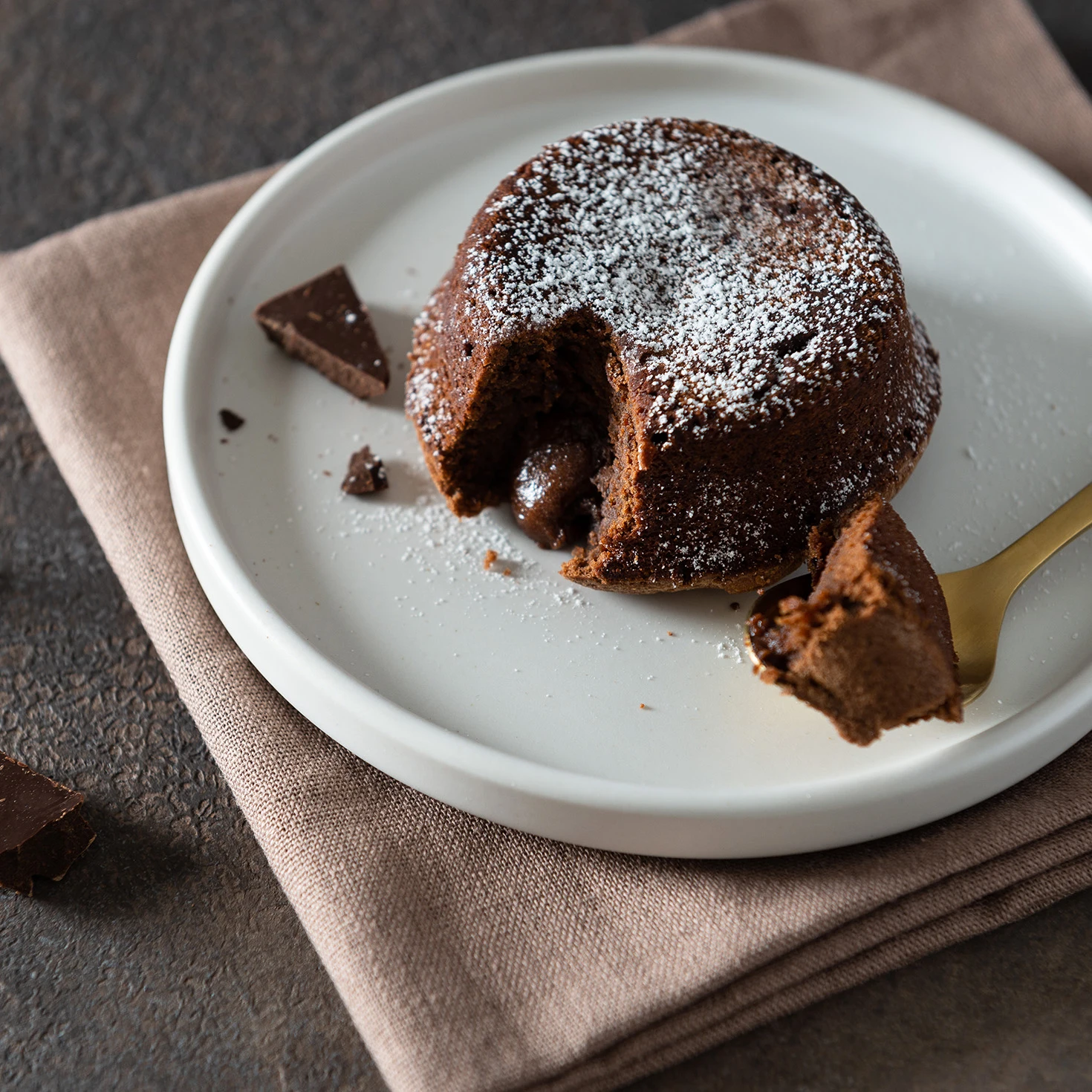 Mexican Chocolate Lava Cake