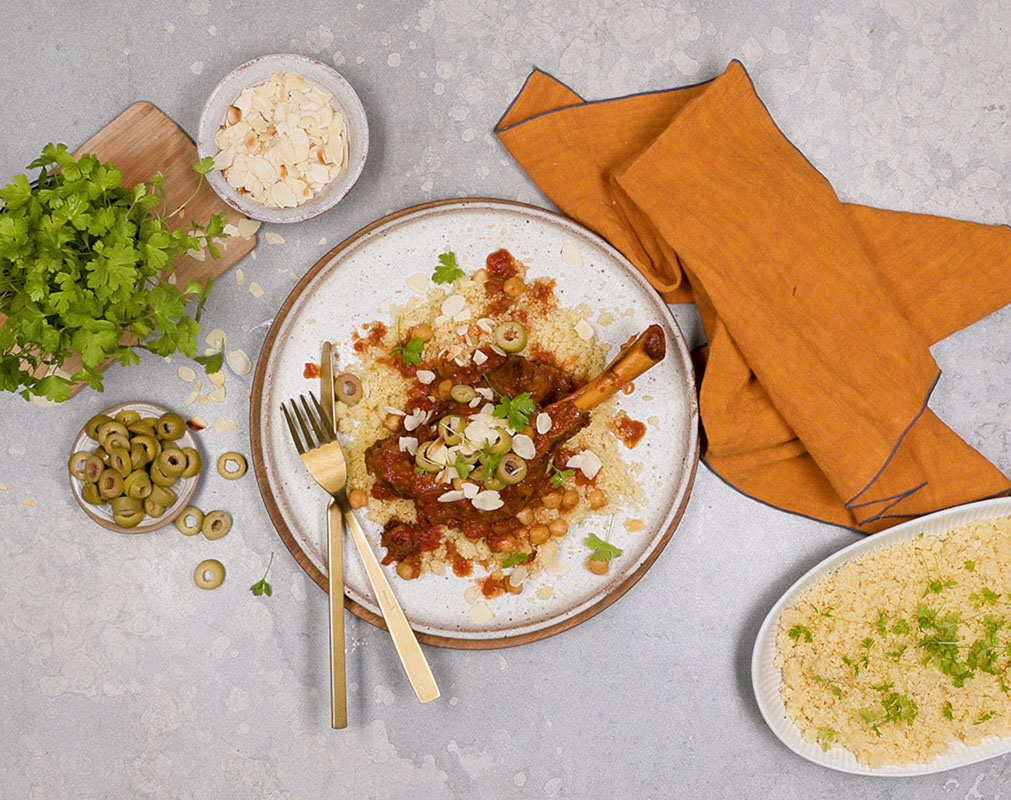 Spiced Lamb Shanks