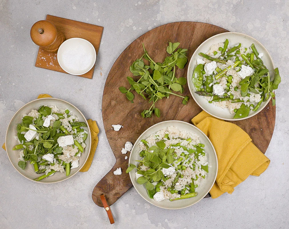 Spring Veggie Risotto