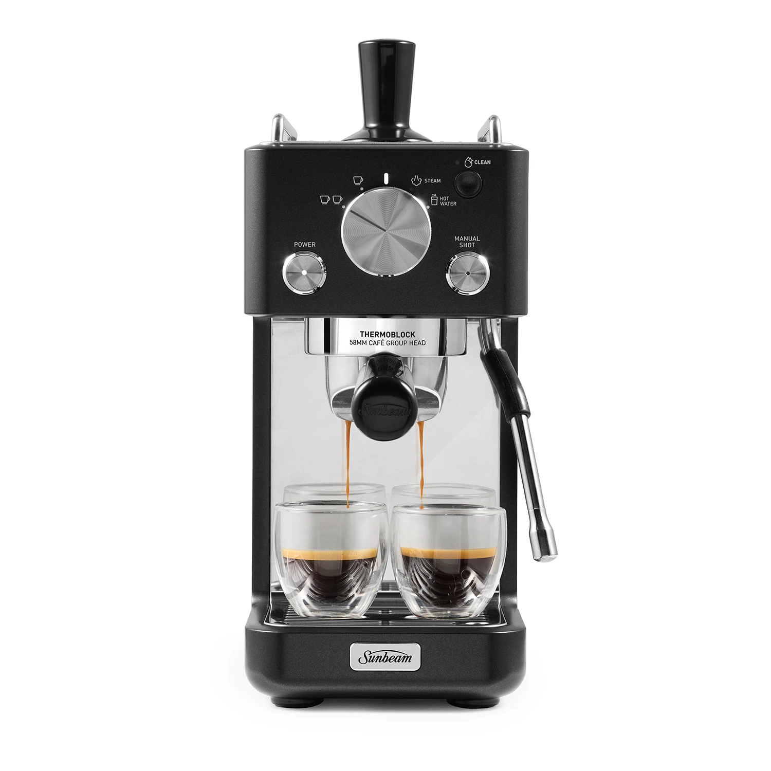 Manual Sunbeam Barista Machine Origins Slimline Compact Espresso