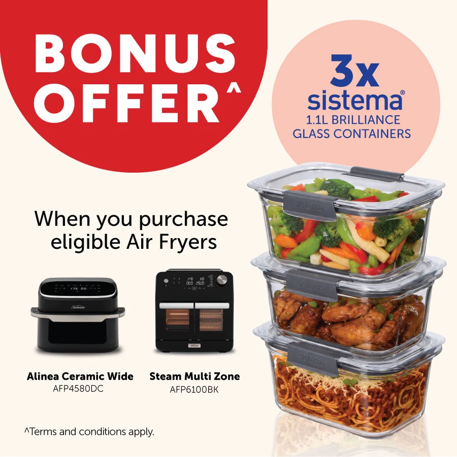 Air Fryers Bonus Gift Promotion